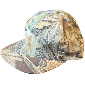 Vintage Bill Jordan's Advantage Camouflage Trucker Style Strapback Hat Cap